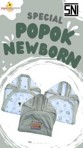 1 Lusin 12 PCS Popok Tali Bayi Warna Hijau Sage Murah