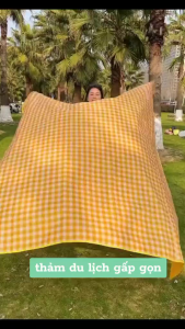 Thảm picnic thảm decor dã ngoại cao cấp chụp ảnh cực đẹp gấp gọn dễ dàng mang theo-GL602