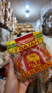 [250GRAM] KRUPUK UDANG MERK GAJAH UKURAN BESAR