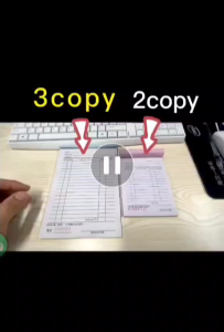 Delivery Receipt Resibo With Carbon Paper Thickened Carbonized Business Sales List Receipt ( Tapewholesale.ph )