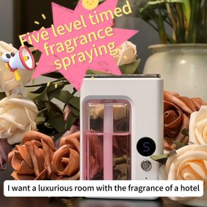 [SG Stock] Wireless Aroma Diffuser Automatic Room Air Freshener Spray Home Air Fragrance Toilet Aromatherapy Aroma Essential Oil Diffuser Rechargeable Humidifier Aromatherapy Toil Aromatherapy Machine