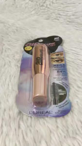 Loreal Paris Air Volume Mega Mascara 4D Effect Volume Without Lash Lightweight Washable Mascara 851 Black 9mL