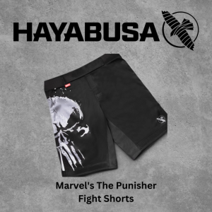 HAYABUSA X Marvel The Punisher Fight Shorts