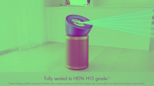 Dyson Purifier Big+Quiet Formaldehyde BP04 (Prussian Blue/Gold) - Penjernih Udara