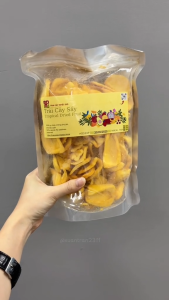 Mít Sấy Nguyên Miếng Không Vụn Hàng Xuất Khẩu Túi 250G 500G - Trái Cây Sấy Nhiệt Đới