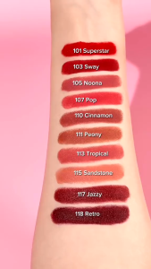 HANASUI Mattedorable Lipstick | Lipstick Anti Geser | Double Moisturizing | Lipstick Viral