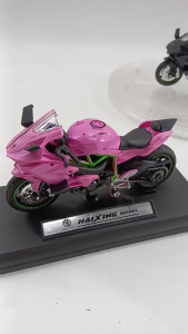 【Goodbata】1:18 Miniature Motor Balap Yamaha Ducati NINJA H2R Skala 1:18 12CM Untuk Mainan / Koleksi Anak Alloy