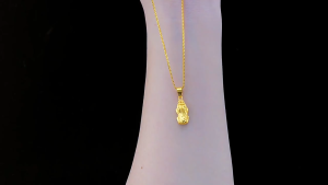 สร้อยคอจี้ปี่เซียะ ทองคำแท้ 99.9% (24K) น้ำหนักทอง 0.45-0.5 กรัม