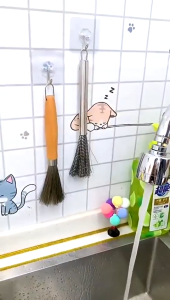 Sikat Wajan Lidi Besi / Sikat Wajan Panci Dapur Serabut Besi MLH\ B47