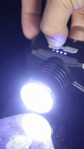 Senter Kepala 100 W Terbaru HUNTER ZXT-3018 Lensa Teleskop Tahan 30 Jam Daya 100 Watt Baterai 4000mAh Tahan Air Dan Benturan Ready Cahaya Kuning Dan Putih Cas USB Tipe-C Headlamp | Headligt LED Rechargeable