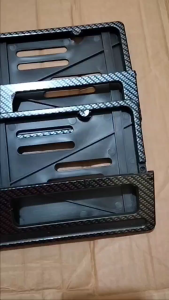 Dudukan Plat Nomor Karbon fkt Universal / Cover Plat Nomor Carbon Depan Belakang