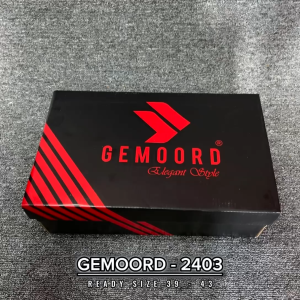 Gemoord G2403 Sneakers Pria Casual Kulit Sintetis Warna Coklat - Ukuran 39/40/41/42/43