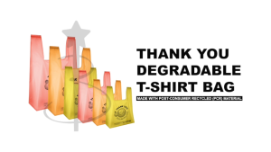 GREENMATE - Beg Plastik Bertangkai Terurai / Degradable Thank You Carrier Bag