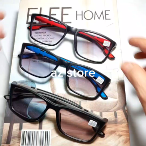 Kacamata Dual Fungsi Baca & Jalan Setengah Lingkaran Lensa Warna Gelap Sporty Pria Wanita