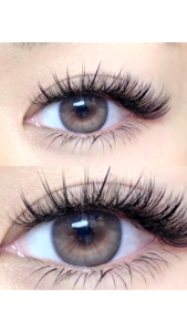 ชุดขนตาปลอม 10D, ชุดขนตาปลอมขนตาปลอมกราฟต์ 8-12mm: พร้อมส่ง