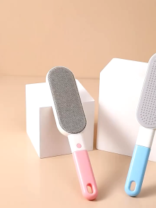 Pakaian Double-Sided Pet Dust Hair Removal Brush Double-Sided Clothing Pet Dust Hair Removal Brush Multi-Function Reusable 4 In 1 Lint Brush Cleaner