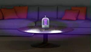 【3000V】Powerful Electric Mosquito Lamp Ultra-long battery life portable Bedroom/Office/Living Room/Storage Room Electric shock mosquito killer Silent and non-toxic Lamp Trap Electric Mosquito Eliminator 灭蚊灯