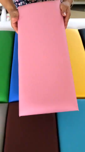 30x50cm 3D Self-Adhesive Soft Bag Childrens Anti-Collision Strip Thicken Wall Stickers Headboard Cover Bed Head Back Protector Bed Frames Cover Soft  waterproof foam Tatami Bed Baby Three-dimensional For DIY Children Home Decor