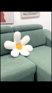 1/2/3/4 Seater Sofa Cover Thicken L-shaped Universal Protector Cover Leaf Pattern Waterproof Elastic Stretch Slipcovers Couch