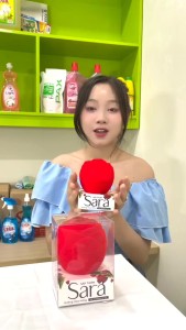 Sáp thơm Sara Hương Hoa Hồng 125g khử mùi lưu hương lâu từ 12 đến 15 ngày - SPCa000072