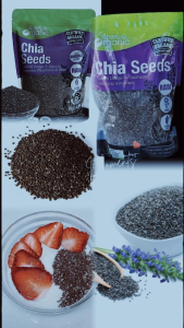 [GIÁ TỐT HCM] Hạt Chia Đen Organic Úc 1Kg 400Gram ( hàng chính hãng Úc) - giảm cân bổ sung dinh dưỡng