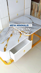 Meja Tamu Minimalis Mariane: Desain Modern & Aesthetic