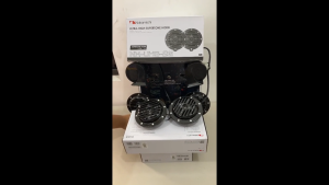 Nakamichi ULTRA HIGH SUPERTONE Horn 390Hz / 320Hz 12 Volts 118dB 5Amps PN: NH-UHS-20