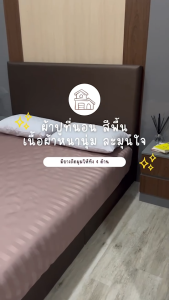 Surapon : ผ้าปูที่นอน 3.5 ฟุต 5 ฟุต 6 ฟุต (เฉพาะผ้าปู Only Bedsheet )  🍃 มียางรัดมุมทั้ง 4 ด้าน