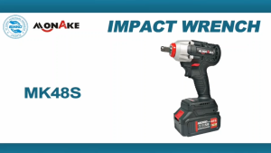 MONAKE Mesin Impact Drill Baterai Cordless Wrench Brushless 48S/48V/88V Mesin bor Portabel mini with Li-ion Batteries 48V