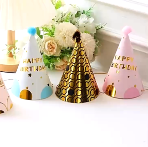 Mũ Sinh Nhật Nón Happy Birthday Cho Bé Phụ Kiện Trang Trí Sinh Nhật Đầy Tháng Tiệc Tùng - MBBDecor
