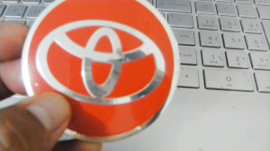 Page 1/2: Metallic Center Hub Cap STICKER. The clear diameter of the sticker is 56 mm