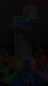 Paw Patrol Watchtower With Music Toy Car Rescue Bus Toy Set Childrens Birthday Gift