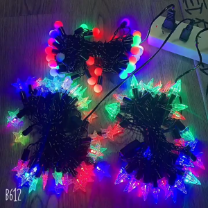 Lampu Tumblr Bentuk Bintang Lampu Pohon natal Tumbler Model Bintang led 5 & 10 Meter - zansenShop