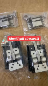 móc cửa thùng xe tải inox - phụ tùng xe tải 2 phân loại