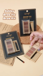 (ของแท้) พาเลทคิ้ว Ashley 3Color Eyebrow Powder สีสวยเป็นธรรมชาติ เกลี่ยง่าย คิ้วมีมิติมากขึ้น AA365