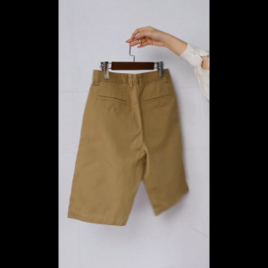 Quần short kaki nam THÁI KHANG vải cotton 100% dày mềm QUAN01