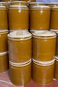 Vại Muối Dưa Cà Đựng Gạo Muối Men Gốm Da Lươn Phong Cách Cổ Xưa Gốm Sứ Cao Cấp Bát Tràng