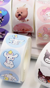 Harga Grosir - Stiker Roll Motif Kartun / Stiker Roll Serbaguna / Decorative Sticker Roll