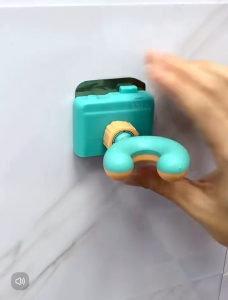 SHOWER WITH HOOK MULTI-PURPOSE HOOK