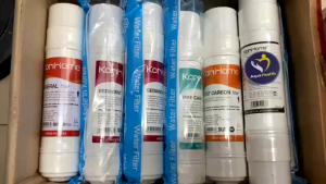 Bộ 4 lõi lọc nước Korihome gồm 2 Sediment 1 Pre Carbon 1 Post Carbon