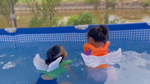 Áo Phao Bơi Lưng Cánh Thiên Thần Thăng Bằng An Toàn Cho Bé 2-8 Tuổi Phao Bơi Hình Đôi Cánh Cho Bé