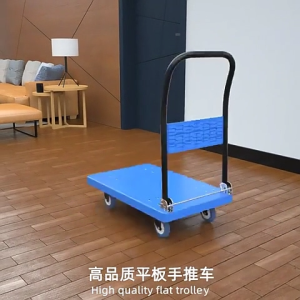 150KG/500KG/1000KG Hand Truck Iron PVC Troli Barang Foldable Trolley Heavy Duty