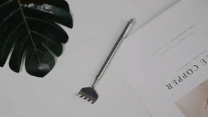 Back Massage Tools Stainless Steel Telescopic Scratcher Relaxation Anti Itch Claw Telescopic Portabl