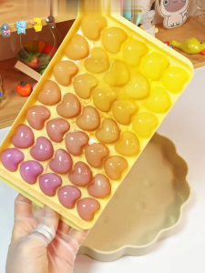 SK-C1140 Cetakan Jelly Love Jumbo 35 Lubang / Cetakan Es Batu Love 35 Grid Ice Cube Tray Jelly Ball