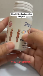 Calcium USA Supplement Zinc Protein Height Up Ubat Tinggi Badan Lelaki Dan Perempuan For Man And Woman