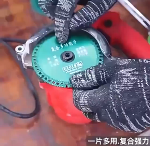 6 in 1 Diamond Cutting Disc Multi-function Tile Rock Slab Marble Color Steel Tile Iron Metal Angle Grinder Dry Saw Blade