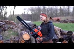 REAIM Mesin Potong Kayu 20" 2Tak Gergaji Potong Chainsaw Pohon Kayu GERGAJI