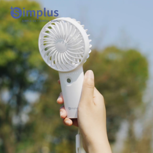Simplus 160g Small Fan Kipas Tangan Handheld Mini Electric Fan Portable 3 gears 400mah Micro-usb Rechargeable fsat charging Lite7
