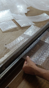50 pieces - Clear Bubble Wrap Pocket Envelope Pouch for Courier Bag Parcel Bag Packing Essential