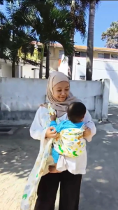 PROMO Gendongan Ring Sling Bayi Panjang For Mom Baby Multifungsi Ukuran Jumbo Murah Not Cuddle Me
